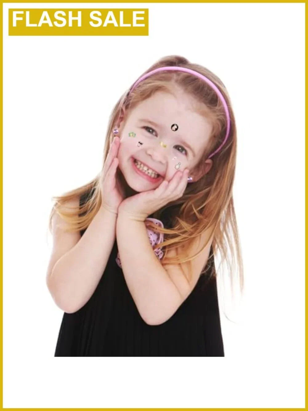30 Pairs Halloween Stick on Earrings for Kids Girls Boys